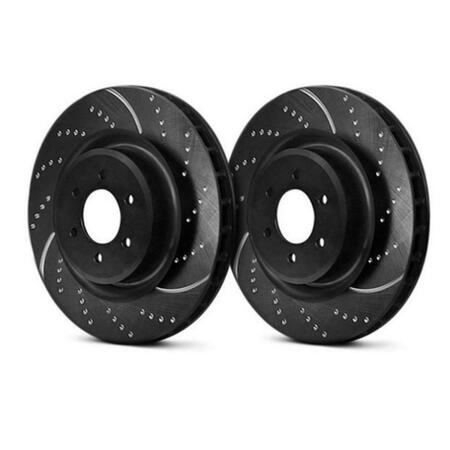 EBC BRAKES mm 2004-2017 Sport Rotor Kit, 2PK GD7362